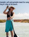 Sea To Summits Pocket Towel - X-Large (Sage Green)