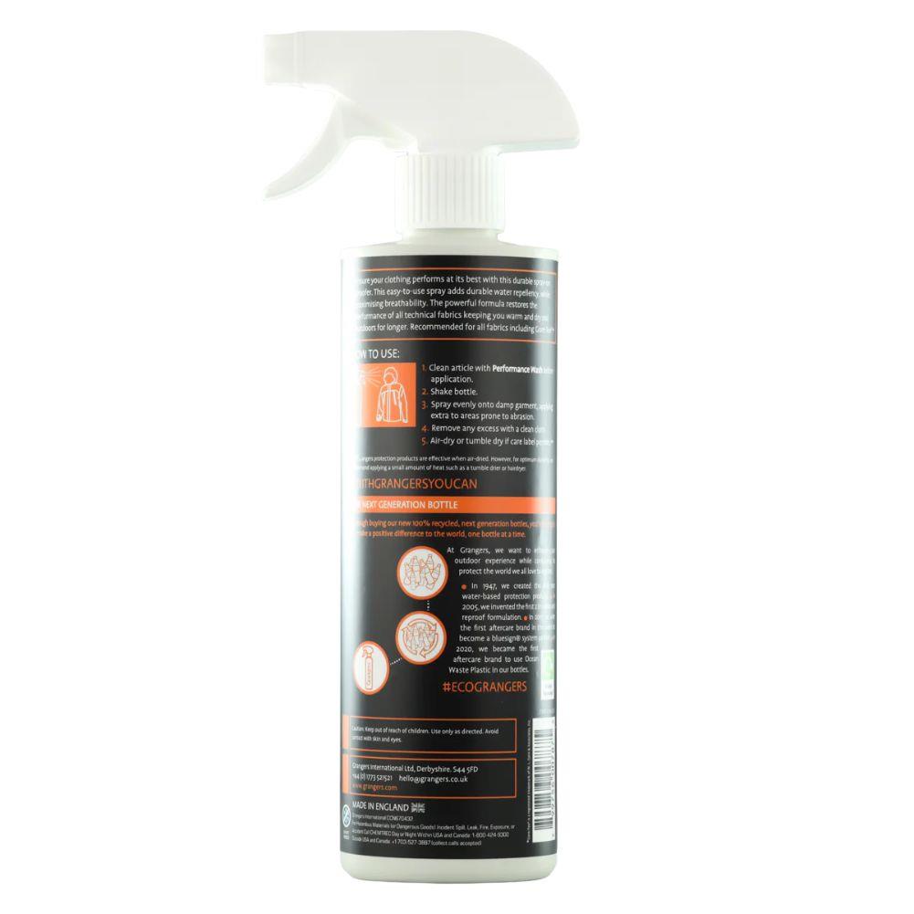 Grangers Performance Repel Plus Spray-On Waterproof Treatment Back
