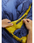 Rab Neutrino 400 Down Left Zip Sleeping Bag - Regular Wide (Nightfall Blue)