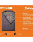 Vango Aurora Kingsize Family Sleeping Bag (Excalibur)