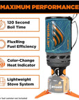 Jetboil Flash 1.0L Fast Boil System (Ocean Topo)