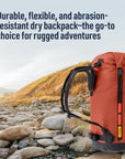 Sea to Summit Big River Dry 75L Backpack (Jet Black)