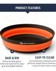 Sea to Summit Frontier UL Collapsible Bowl - Medium (Sulphur Yellow)