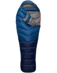 Rab Alpine 400 Down Sleeping Bag (Regular) - Left Zip (Ink