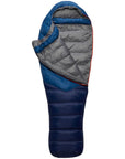 Rab Alpine 400 Down Sleeping Bag (Regular) - Left Zip (Ink