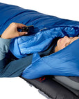 Rab Women's Ascent Down Sleeping Bag (-6°C) - Regular - Left Zip (Dark Bluebird/Bluebird)
