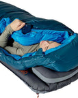 Rab Ascent Down Sleeping Bag (-24°C) - Regular - Left Zip (Tempest Blue/Maya Blue)