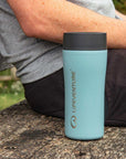 Lifeventure One-Touch 350ml Thermal Mug (Ice Blue) side