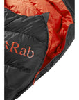 Rab Neutrino Pro 500 Sleeping Bag (-6°C)- Regular- Left Zip (Granite)