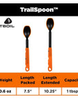 Jetboil TrailSpoon Extendable Camping Spoon weight