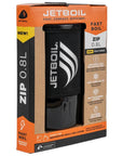Jetboil Zip 0.8L Fast Boil Stove System (Carbon) box