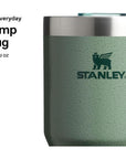 Stanley Everyday Camp 350ml Mug (Hammertone Green) mug