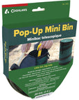 Coghlan Mini Pop-Up Trash Can package