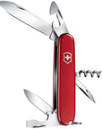 Victorinox Spartan Swiss Army Pocket Knife (Red) open