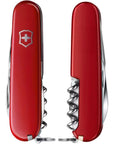 Victorinox Spartan Swiss Army Pocket Knife (Red) fronnt back