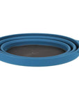 Lifeventures Ellipse Collapsible Bowls (Navy) Flat