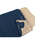 Outwell Sleeping Bag Contour Lux - Right Zip (Deep Blue) angle
