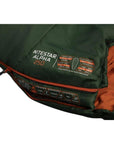 Vango Nitestar Alpha 250 Trekking Sleeping Bag (Forest Green) corn side