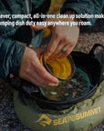 Sea to Summit Camp Kitchen Clean Up Kit (6 Piece) clever