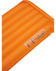 Rab Hypersphere 9.5 Down Sleep Mat - Long Wide (Marmalade)