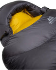 Mountain Equipment Helium GT 800 Down Sleeping Bag - Left Zip - Regular (Anvil Grey) angle