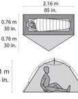 MSR Hubba NX Solo Backpacking Tent - 1 Man Trekking Tent