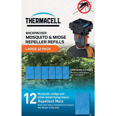 Thermacell Backpacker Mosquito &amp; Midge Repeller Refill - Large 12 Pack