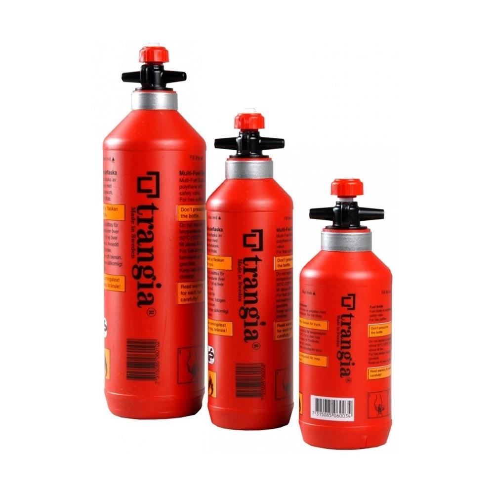 Trangia Fuel Bottles-0.3, 0.5 and 1L with Safety Valve
