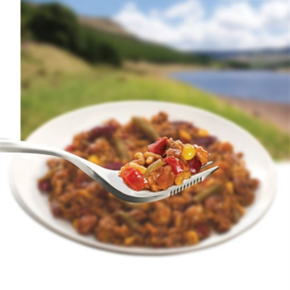 Wayfayrer Vegetable Chilli - Outdoor Camping Ready to Eat Meal Pouch