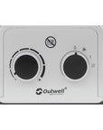 Outwell Katla Camping Heater buttons