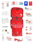Lifesystems Solo Traveller First Aid Kit layout
