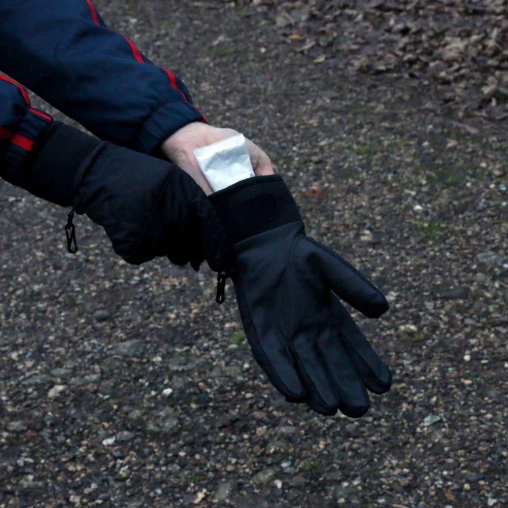 Lifesystems Air Activated Hand Warmers in glove