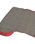 Outwell Campion Junior Sleeping Bag (Red) open