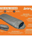 Vango Nitestar Alpha 300 Quad Sleeping Bag (Fog)