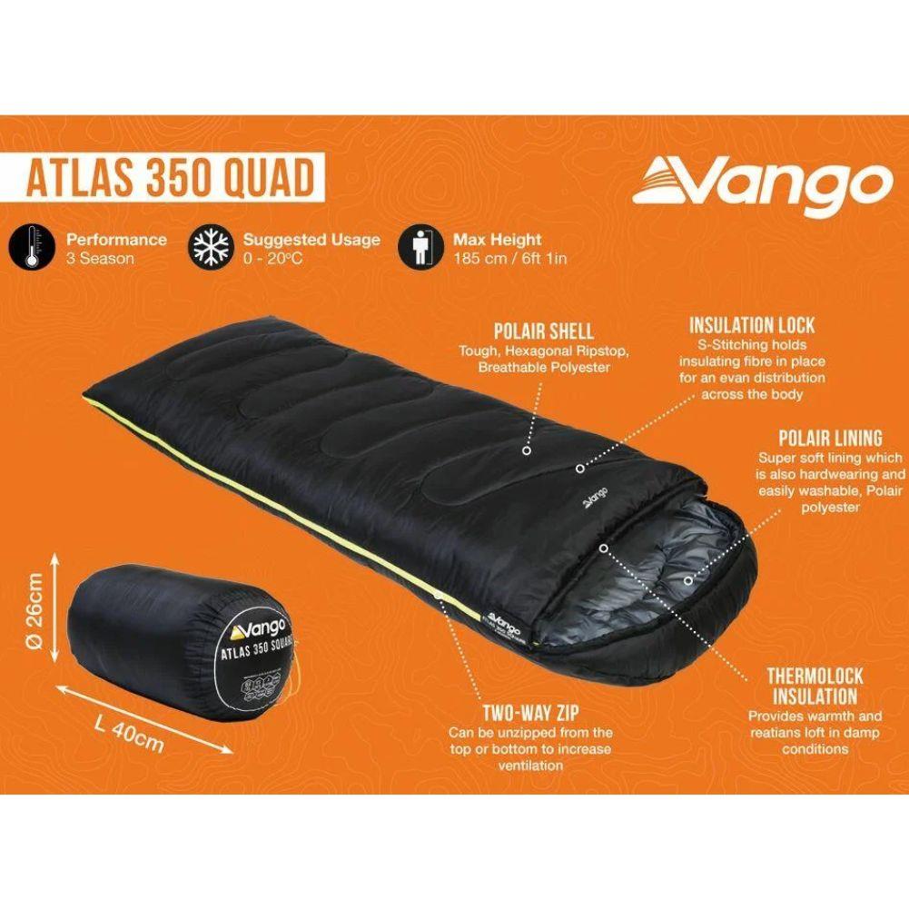 Vango Atlas 350 Quad Sleeping Bag