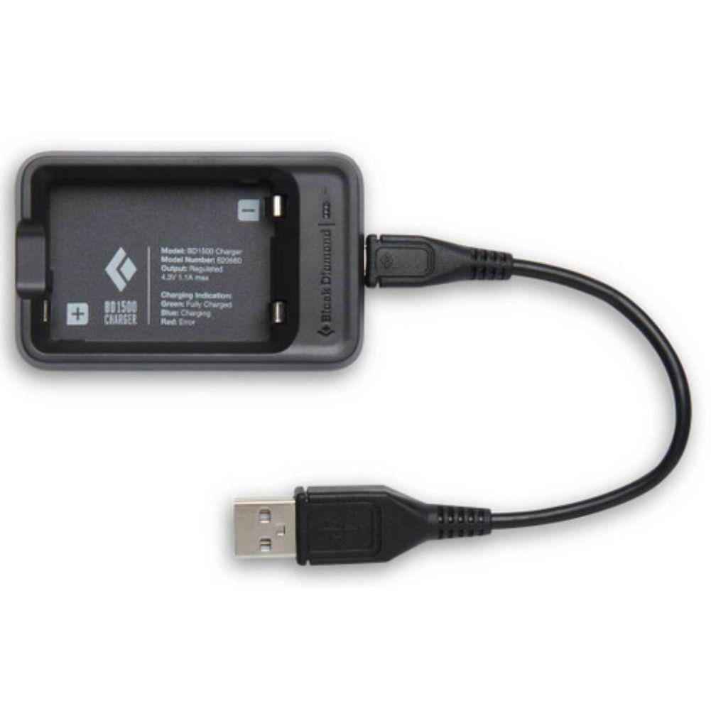 Black Diamond 1800 Rechargeable Battery & Charger cable