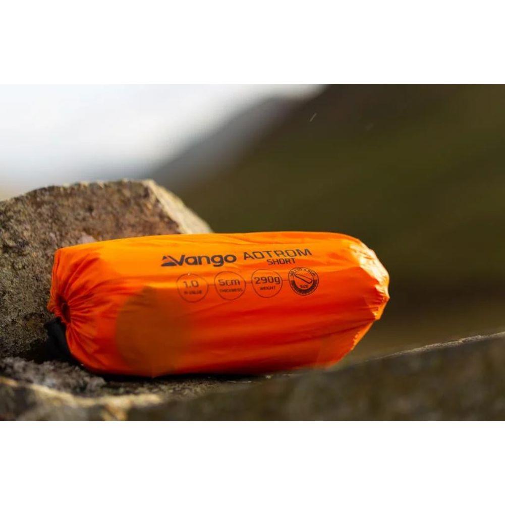 Vango Aotrom Short 5cm Sleeping Mat (Orange)