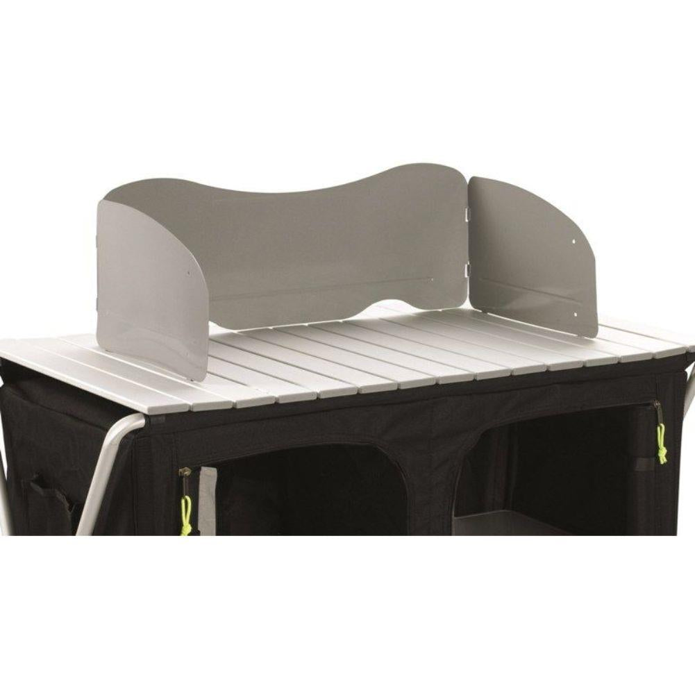 Outwell Kitchen Table Windshield (Black/Grey) table