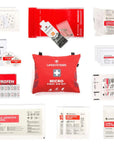 LifeSystems Light and Dry Nano First Aid Kit layout