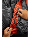 Rab Ascent 500 Down Sleeping Bag - Regular Left Zip (Graphene)