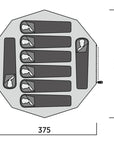 Easy Camp Moonlight Tipi diagram