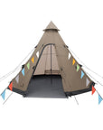 Easy Camp Moonlight Tipi with flags