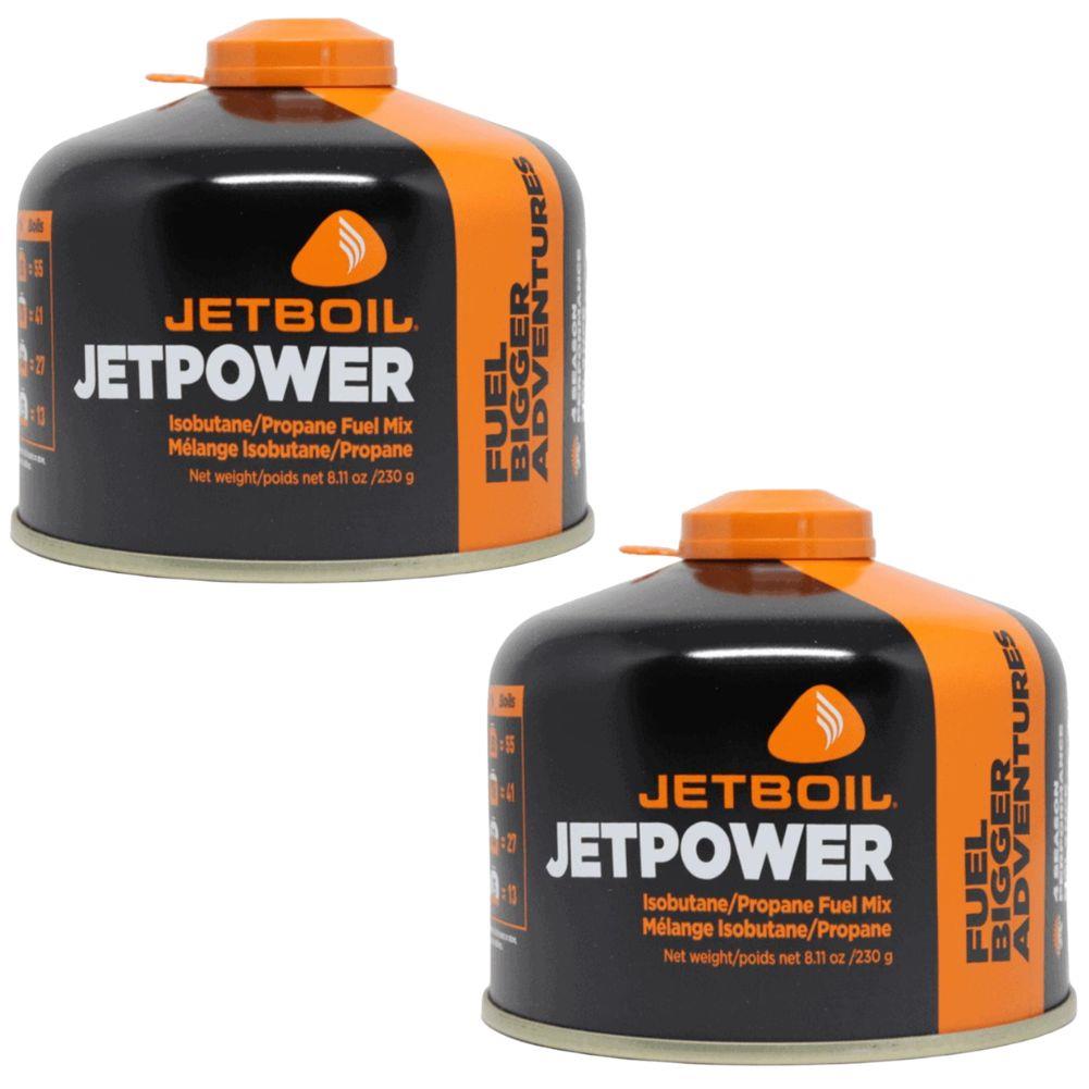 Jetboil JetPower Fuel 230g Gas Canister (2 Pack)