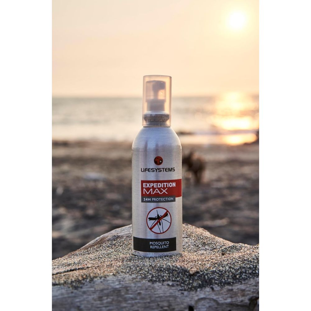 Lifesystems Expedition MAX DEET Mosquito Repellent (50ml) beach