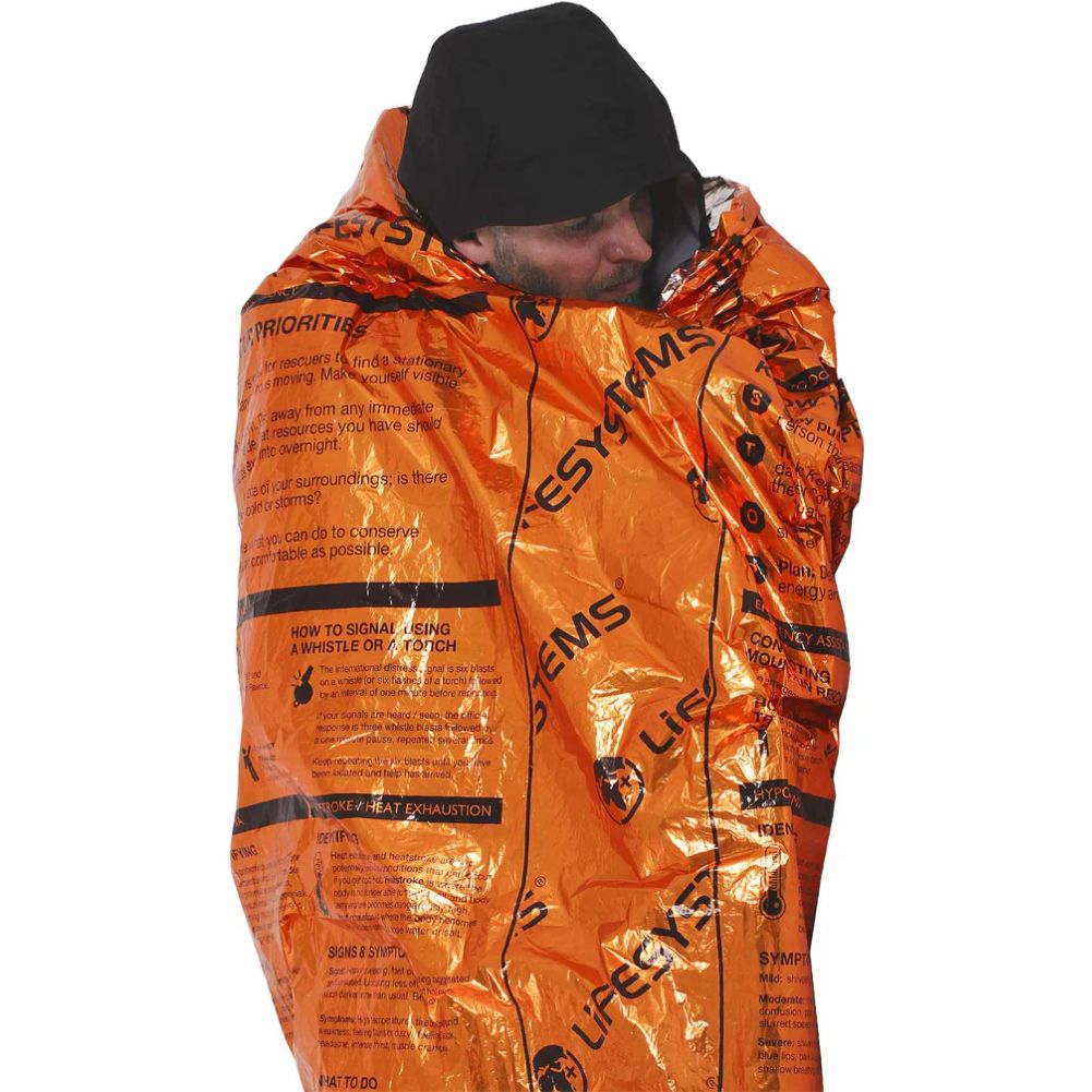 Lifesystems Heatshield Thermal Bivi Bag snuggle
