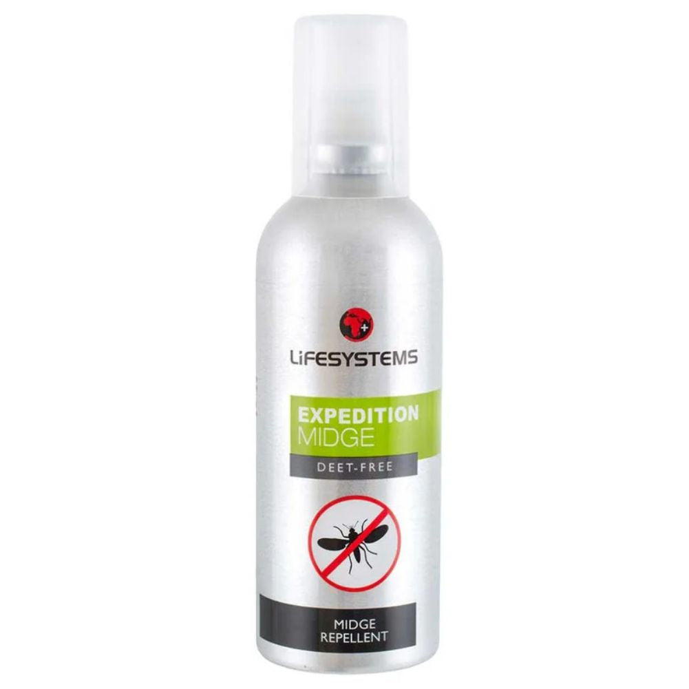 Lifesystems Midge DEET-Free Repellent 100ml Spray