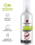 Lifesystems Midge DEET-Free Repellent 100ml Spray info