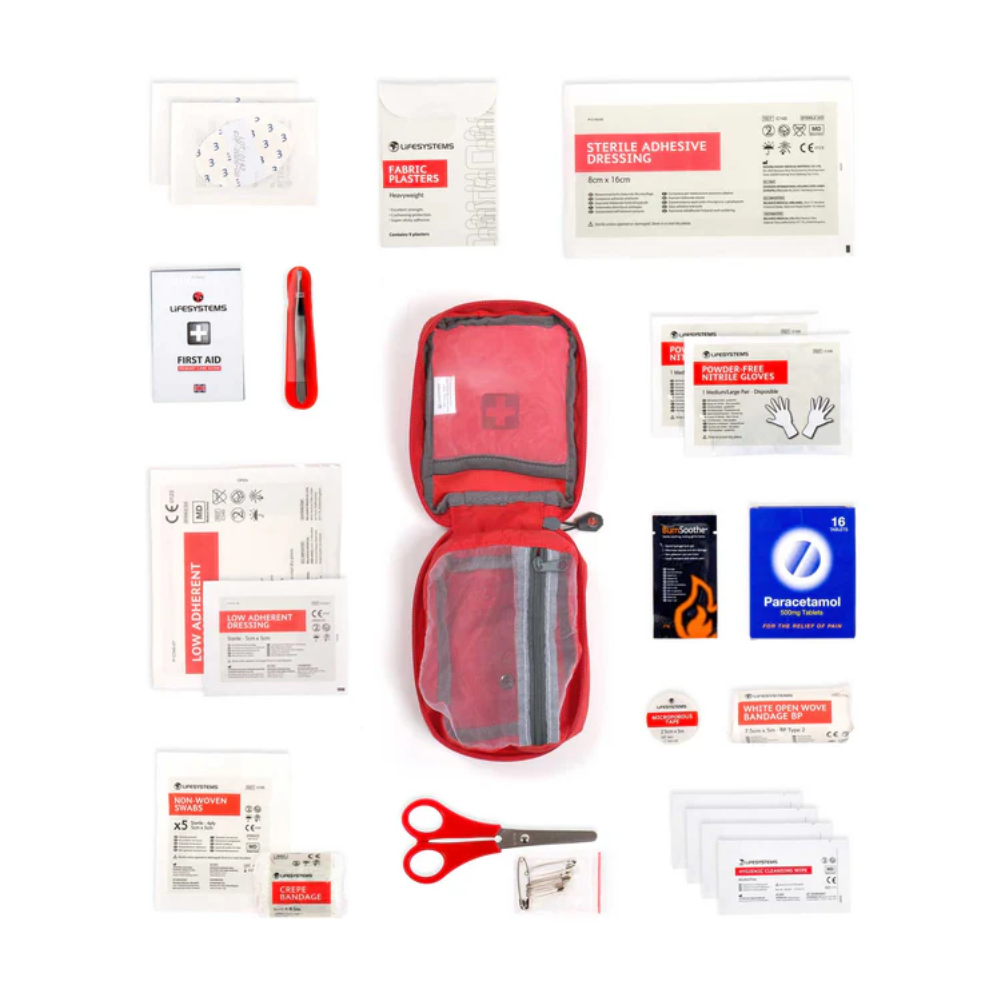 Lifesystems Trek First Aid Kit all the items