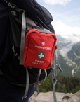 Lifesystems Trek First Aid Kit on a bag