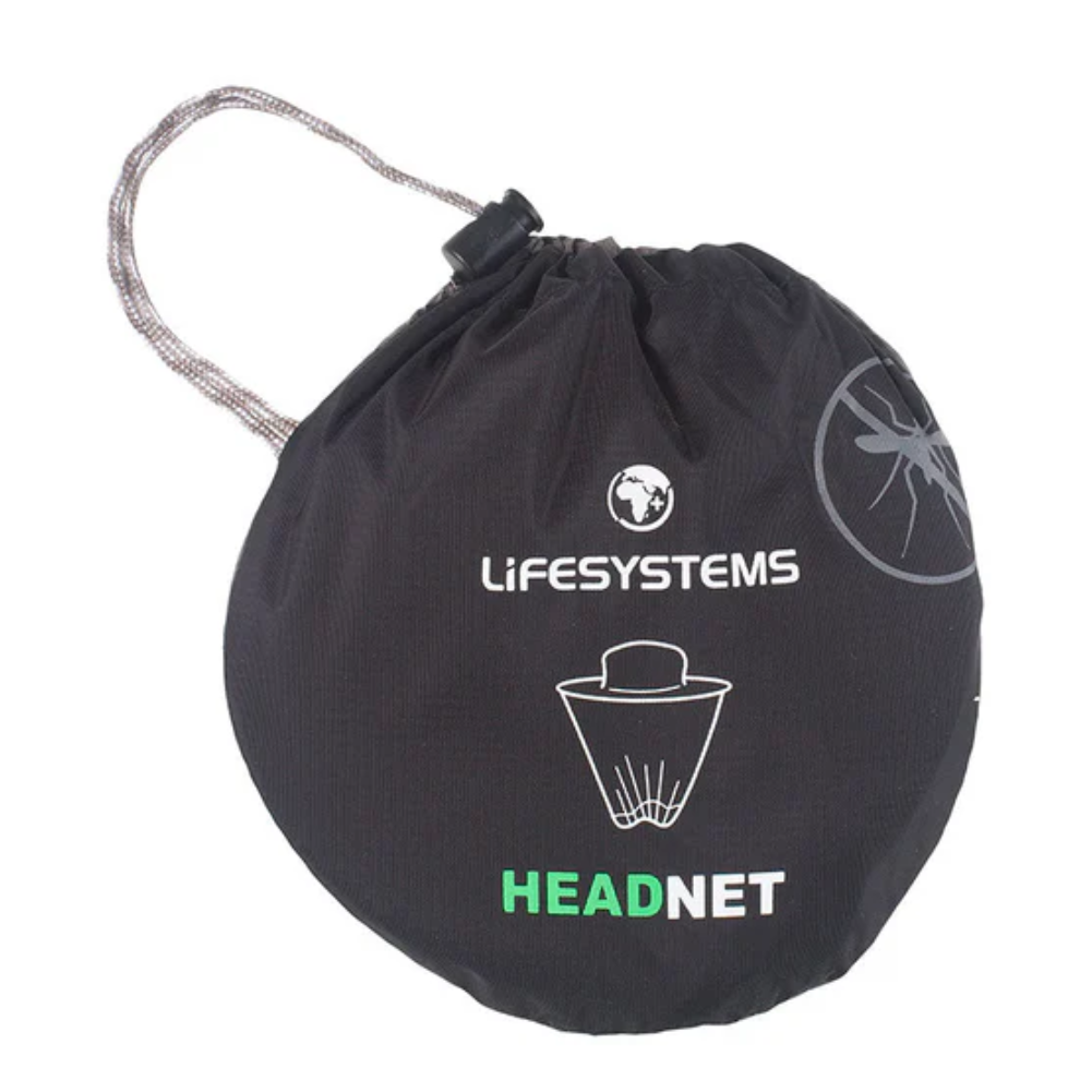 Lifesystems Midge & Mosquito Pop-Up Head Net Hat packed up